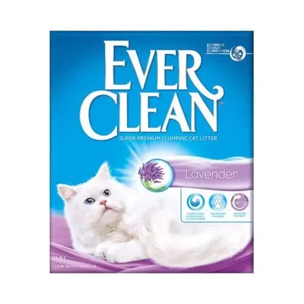 Ever Clean Lavanta Kokulu Topaklanan Kedi Kumu 6 Lt - Image 1