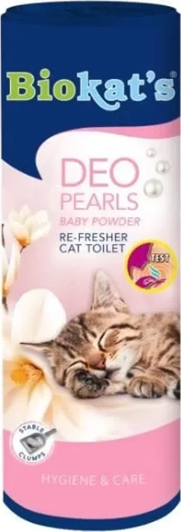 Biokats Deo Pearls Kedi Kumu Parfümü Bedek Pudrası Kokulu 700 Gr - Image 1