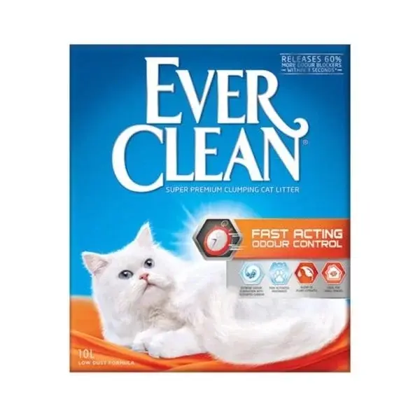 Ever Clean Fast Acting Topaklanan Kedi Kumu 10 Lt - Image 1