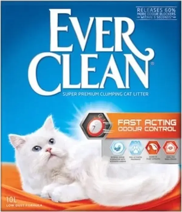 Ever Clean Fast Acting Topaklanan Kedi Kumu 10 Lt - Image 1