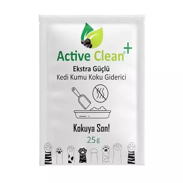 Active Clean Hindistan Cevizli Organik Kedi Kumu Koku Giderici 25 Gr - Image 1