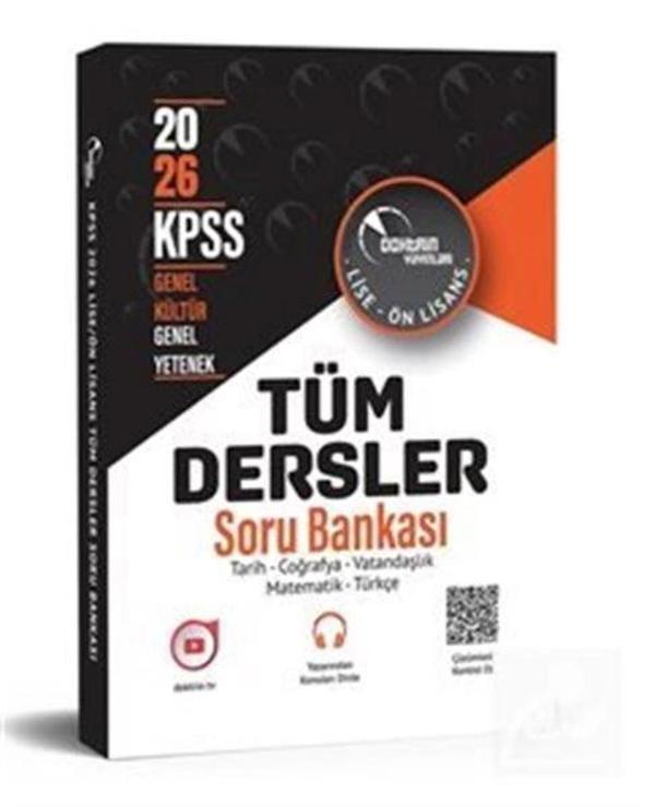 Doktrin Yayınları 2026 Kpss Lise Önlisans Genel Kültür Yetenek Tüm Dersler Tek Kitap Soru Bankası - Doktrin Yayınları - Image 1