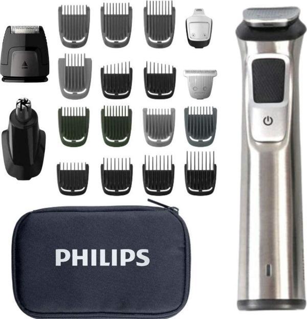 Philips Norelco Multigroom Kafa Gövdesi, Yüz Için Düzelticili Erkek Sakal Bakım Seti - Image 1