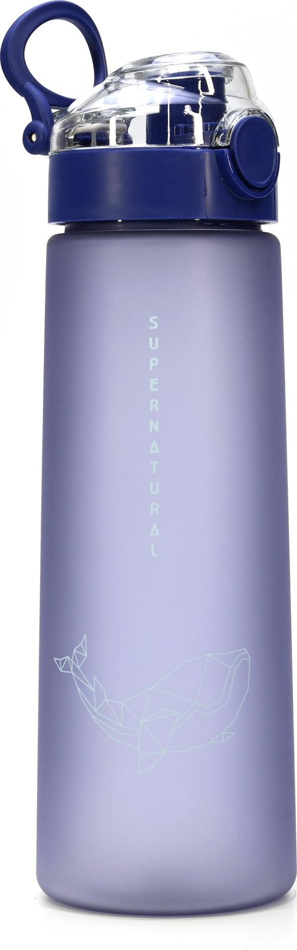 Su Matarası Tritan Geniş Ağız Su Şişesi Luxury Spor Matarası Suluğu BPAsız 730 mL Mavi 0110 - Image 1