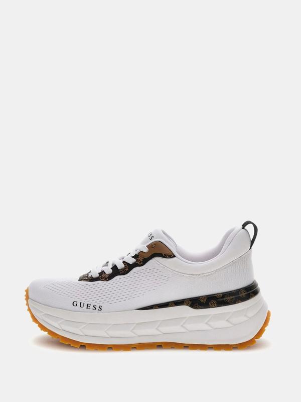 Guess Runit2 Kadın Beyaz Sneaker FLTRT2FAB12-WHITE - Image 1