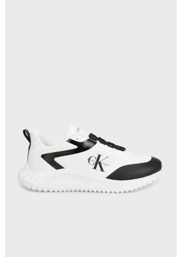 Calvin Klein Jeans Eva Tabanlı Karışık Materyal Runner Erkek Sneaker YM0YM01439-01W - Image 1