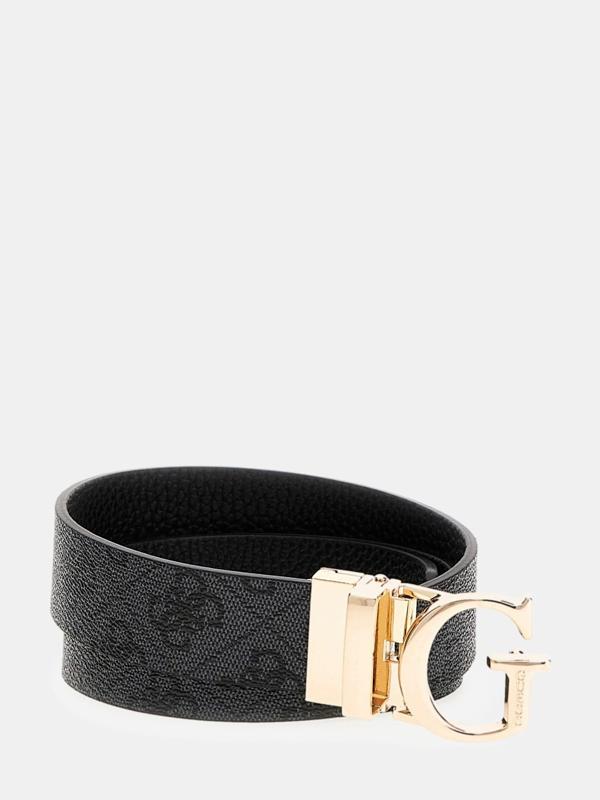 Guess Access Kadın Antrasit Çift Taraflı Kemer BW9266P5330-CLO - Image 1