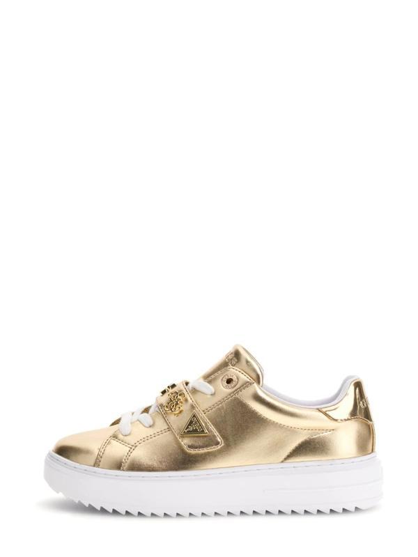Guess Drift Kadın Sarı Sneaker FLTDRILEL12-PLATI - Image 1