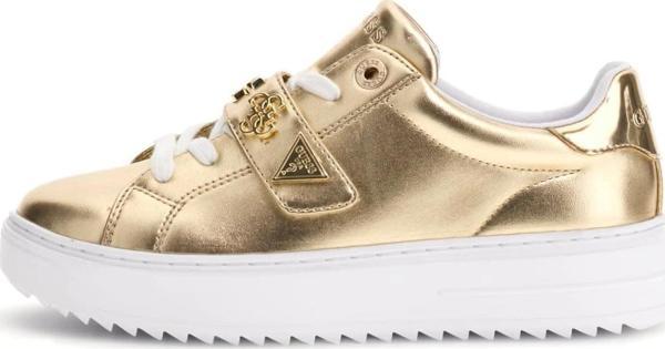 Guess Drift Kadın Sarı Sneaker FLTDRILEL12-PLATI - Image 1