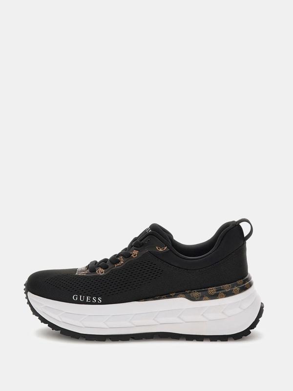Guess Runit2 Kadın Siyah Sneaker FLTRT2FAB12-BLACK - Image 1