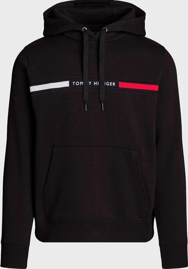 Tommy Hilfiger Göğsü Hilfiger Eklemeli Erkek Kazak MW0MW37361DW5 - Image 1