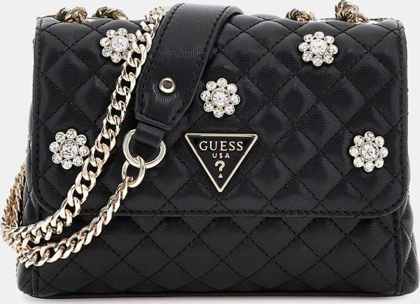 Guess Ever Flap Kadın Siyah Omuz Çantası HWEG8679780-BLA - Image 1