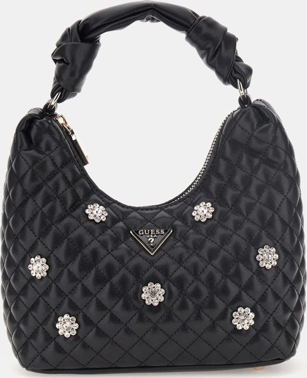 Guess Ever Flap Kadın Siyah Omuz Çantası HWEG8679010-BLA - Image 1