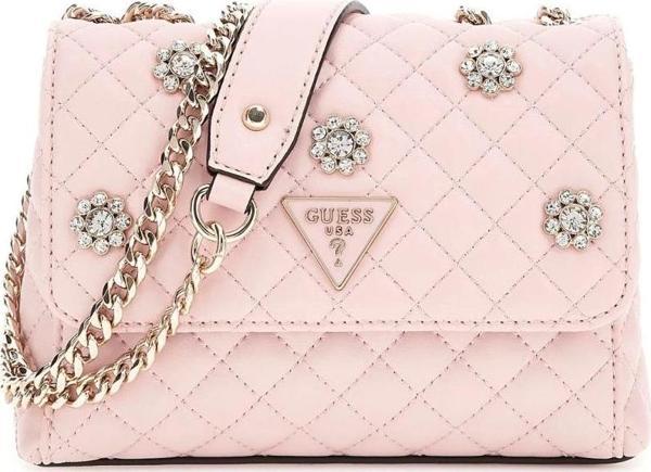 Guess Ever Flap Kadın Pembe Omuz Çantası HWEG8679780-RSW - Image 1