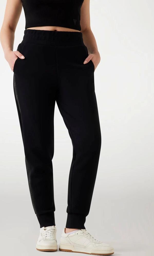 Guess New Victoire Kadın Siyah Scuba Pantolon W5YB11KBYE2-JBLK - Image 1
