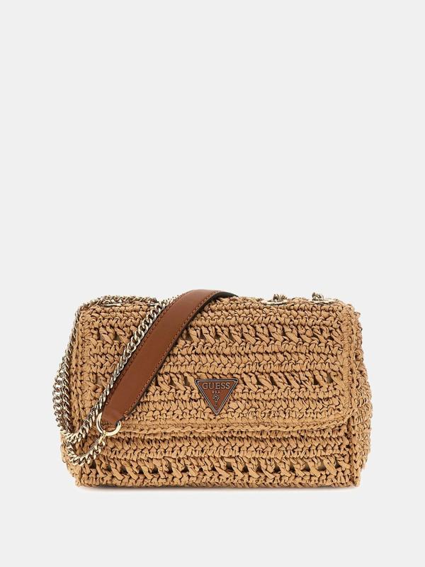 Guess Liguria Kadın Çok Renkli Hasır Omuz Çantası HWWG8685210-NTC - Image 1