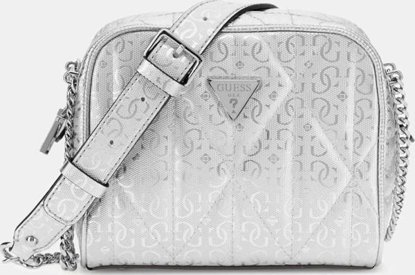 Guess Aldina Kadın Gri Çapraz Askılı Çanta HWGY9663140-SIL - Image 1