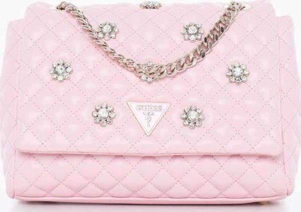 Guess Ever Flap Kadın Pembe Omuz Çantası HWEG8679210-RSW - Image 1