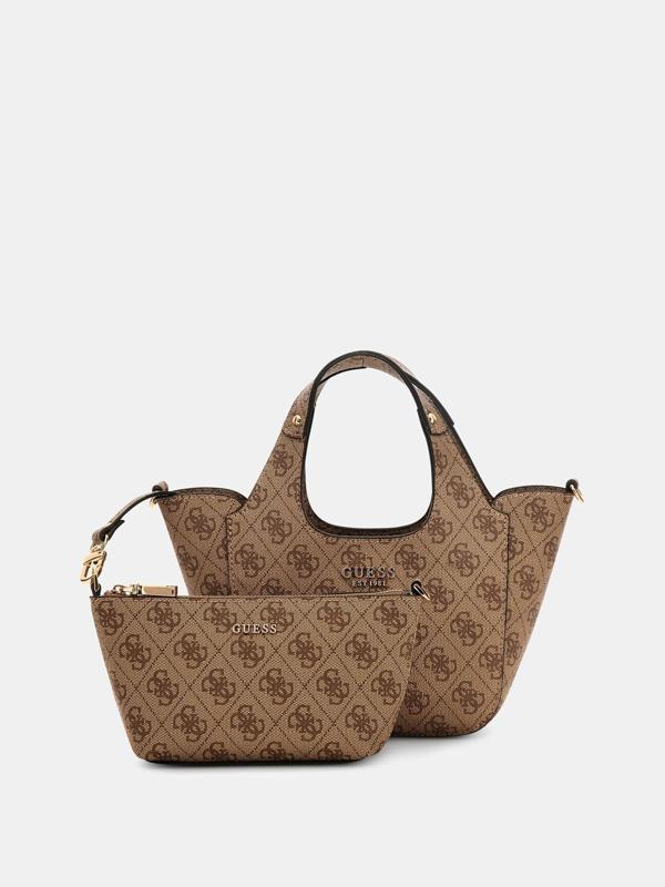 Guess Access Kadın Kahverengi El Çantası HWSG7334750-LTL - Image 1