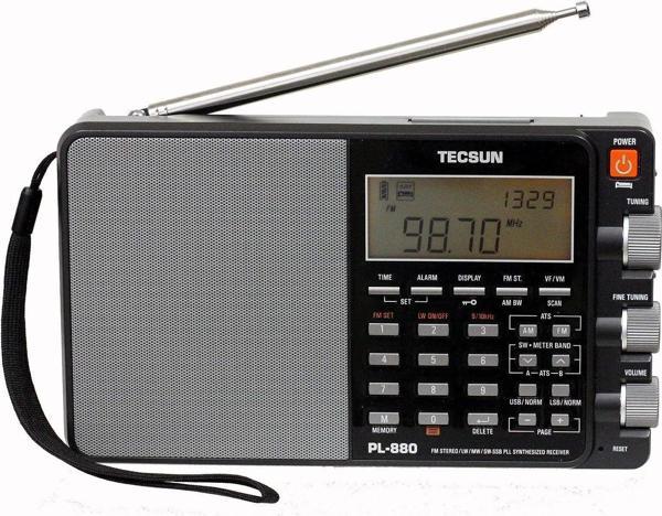 Tecsun PL880 Taşınabilir Dijital PLL Çift Dönüşümlü AM/FM - Image 1