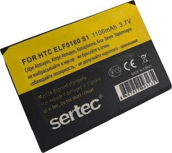 HTC   S1 Touch Elf 100 / ELF0160 Uyumlu Batarya - Image 1