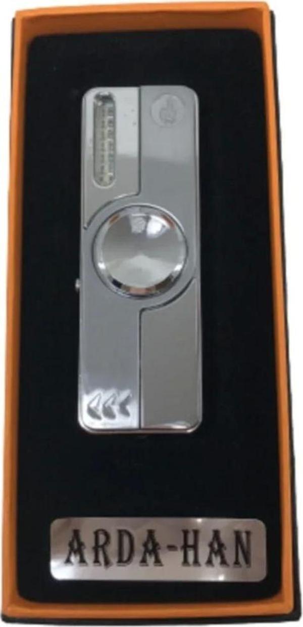 Metal Stres Çarklı Şarjlı Çakmak - Image 1