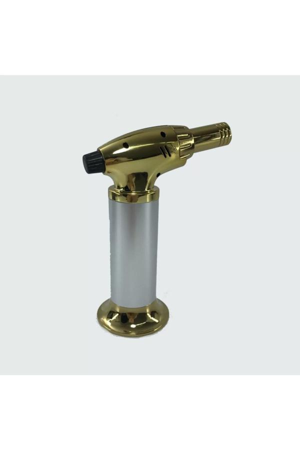Metal Turbo Masa Tipi Pürmüz Alev Çakmak - Image 1