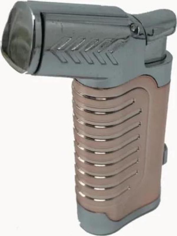 Pipo Metal Çift Yanan Çakmak - Image 1