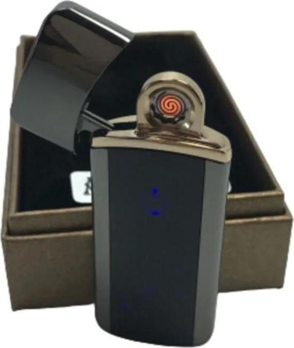 Dokunmatik Atatürk Imzalı Yazılı Usb Şarj Edilebilir Çakmak - Image 1