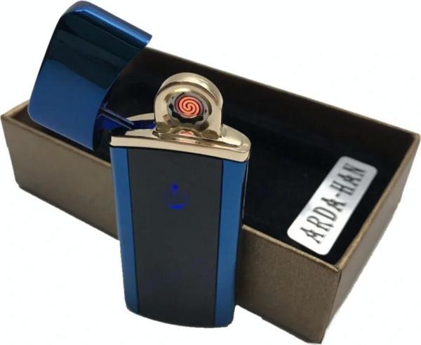 Dokunmatik Atatürk Imzalı Yazılı Usb Şarj Edilebilir Çakmak - Image 1