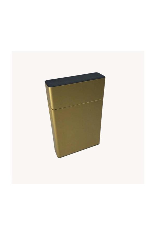 Slim Kısa Metal Sigara Kutusu - Image 1