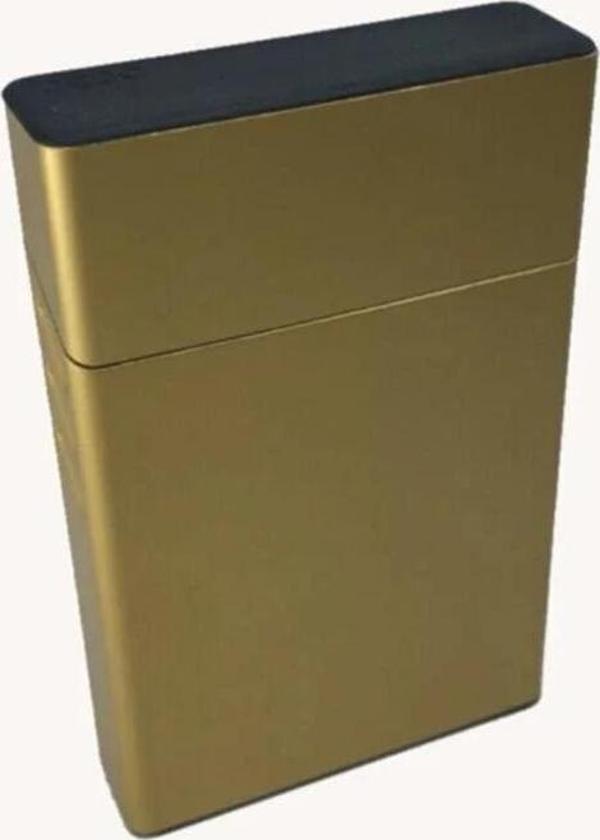 Slim Kısa Metal Sigara Kutusu - Image 1
