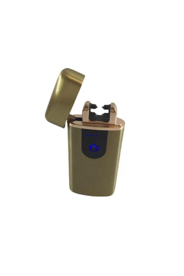 Elektronik Alevsiz Çakmak Usb Şarjlı Dokunmatik Led Ekran - Image 1