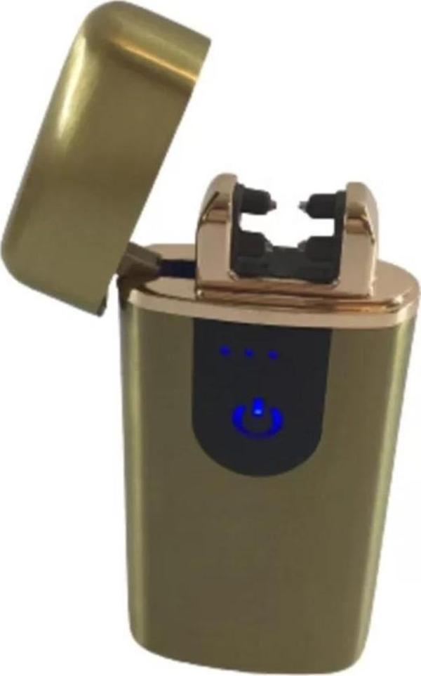 Elektronik Alevsiz Çakmak Usb Şarjlı Dokunmatik Led Ekran - Image 1
