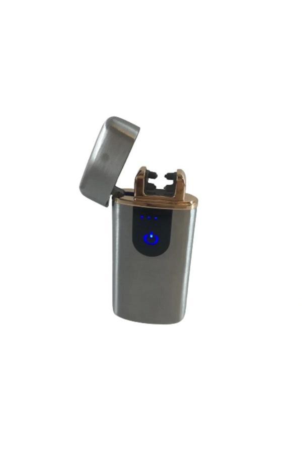 Elektronik Alevsiz Çakmak Usb Şarjlı Dokunmatik Led Ekran - Image 1