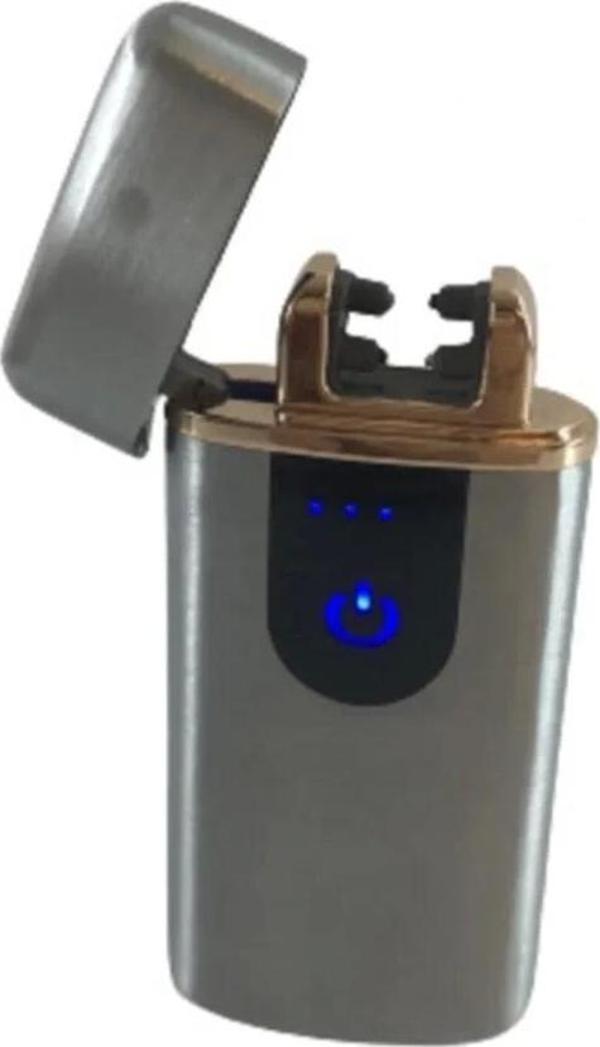 Elektronik Alevsiz Çakmak Usb Şarjlı Dokunmatik Led Ekran - Image 1