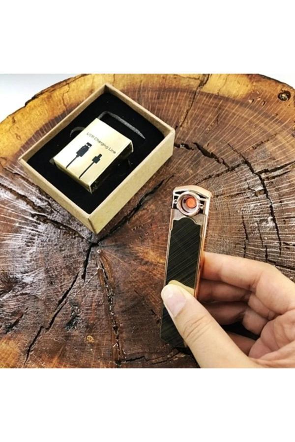 Usb Şarjlı Alevsiz Çakmak - Image 1