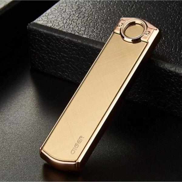 Usb Şarjlı Gold King Şarjlı Çakmak - Image 1