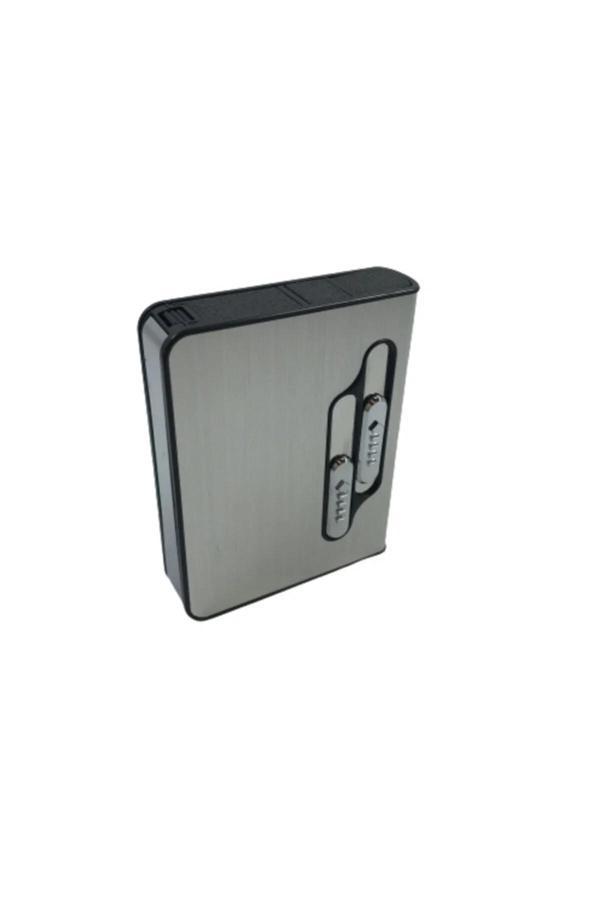 Usb Şarjlı Sigara Çıkaran Çakmaklı Tabaka - Image 1