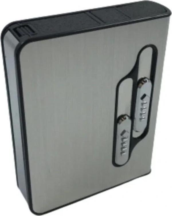 Usb Şarjlı Sigara Çıkaran Çakmaklı Tabaka - Image 1