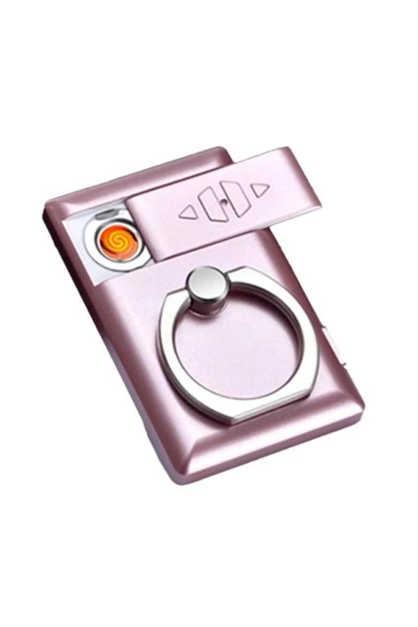 Usb Şarjlı Telefon Tutucu Çakmak En Trend Çakmak Yeni Model - Image 1