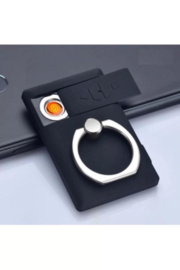 Usb Şarjlı Telefon Tutucu Çakmak En Trend Çakmak Yeni Model - Image 1