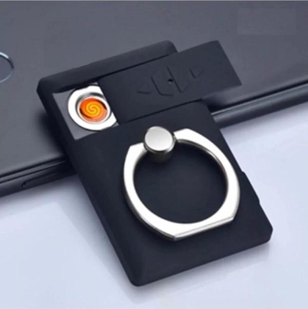 Usb Şarjlı Telefon Tutucu Çakmak En Trend Çakmak Yeni Model - Image 1