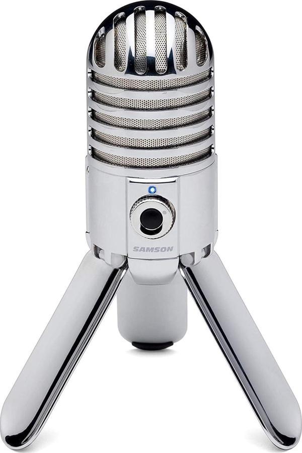 Samson Meteor Mic USB Stüdyo Kondenser Mikrofon (Krom) - Image 1