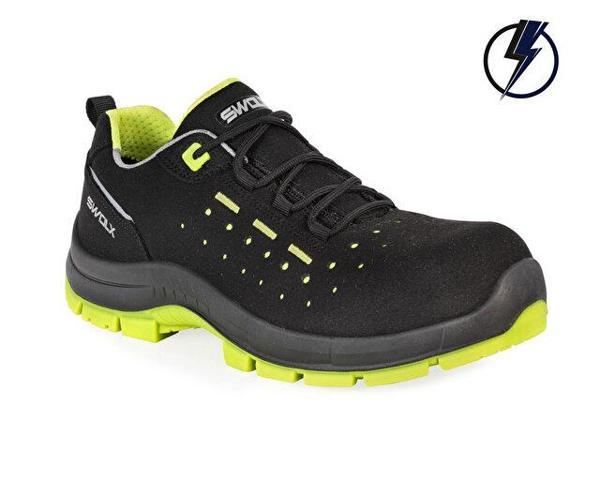 Swolx Elektirikçi Suet Microfiber-S1P Unisex İş Güvenliği Ayakkabısı E-COMBO-X-110 Renkli - Image 1
