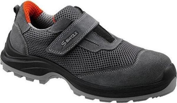 Swolx Suet Kompozit Burunlu -S1 Unisex İş Güvenliği Ayakkabısı FREEDOM-X12-S1 Gri - Image 1