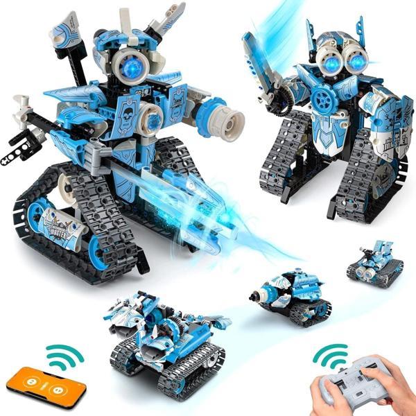 Coplus 5'i 1 Arada STEM Robot Yapı Kiti - 398 Parça - Image 1