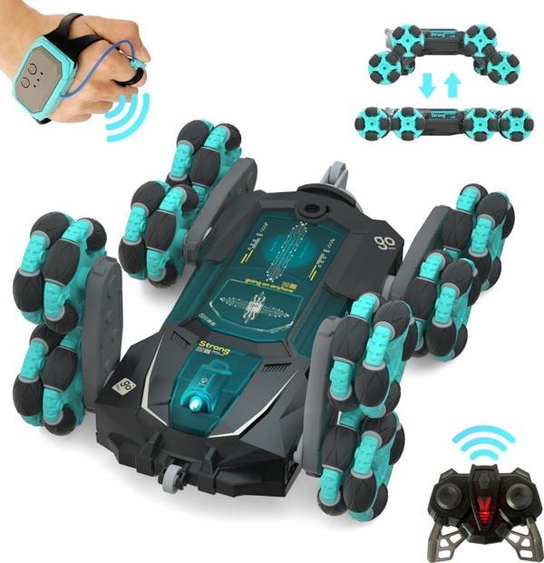 Coplus 8WD Jest Algılama Dublör Rc Arabaları - Siyah - Image 1