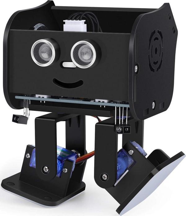 ELEGOO Penguin Bot İki Ayaklı Robot Kiti Uyumlu - Siyah - Image 1