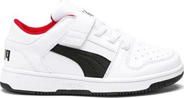 Puma Pm Rebound Layup Lo Sl V Ps Çocuk Günlük Ayakkabı 37049201 Beyaz - Image 1